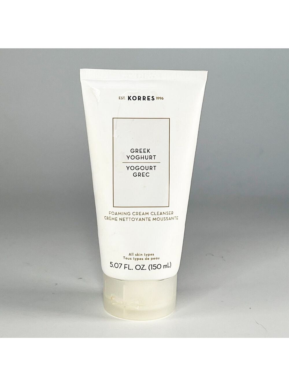 Korres Hydra Biome Greek Yoghurt Foaming Cream Cleanser Wash 5.07 oz 150ml New